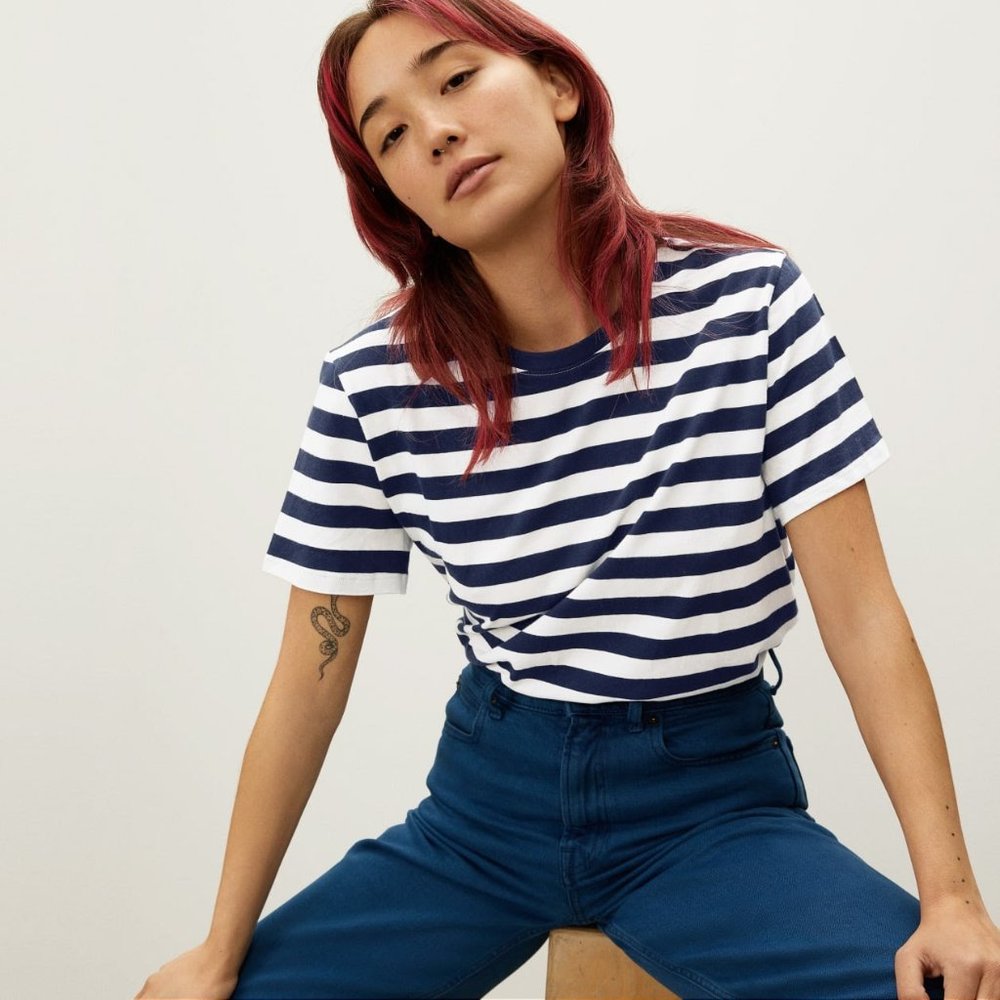 Everlane Organic Cotton Box Cut Tee